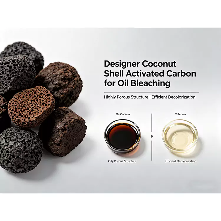 Decolorization ng Langis na Nakakain Carbon Shell ng Niyog