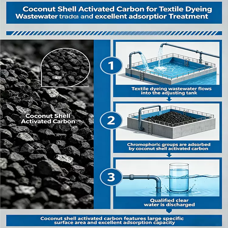 Pagtitina ng Textile Wastewater Treatment Carbon